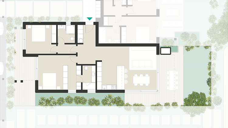 The Grove residence floor plan